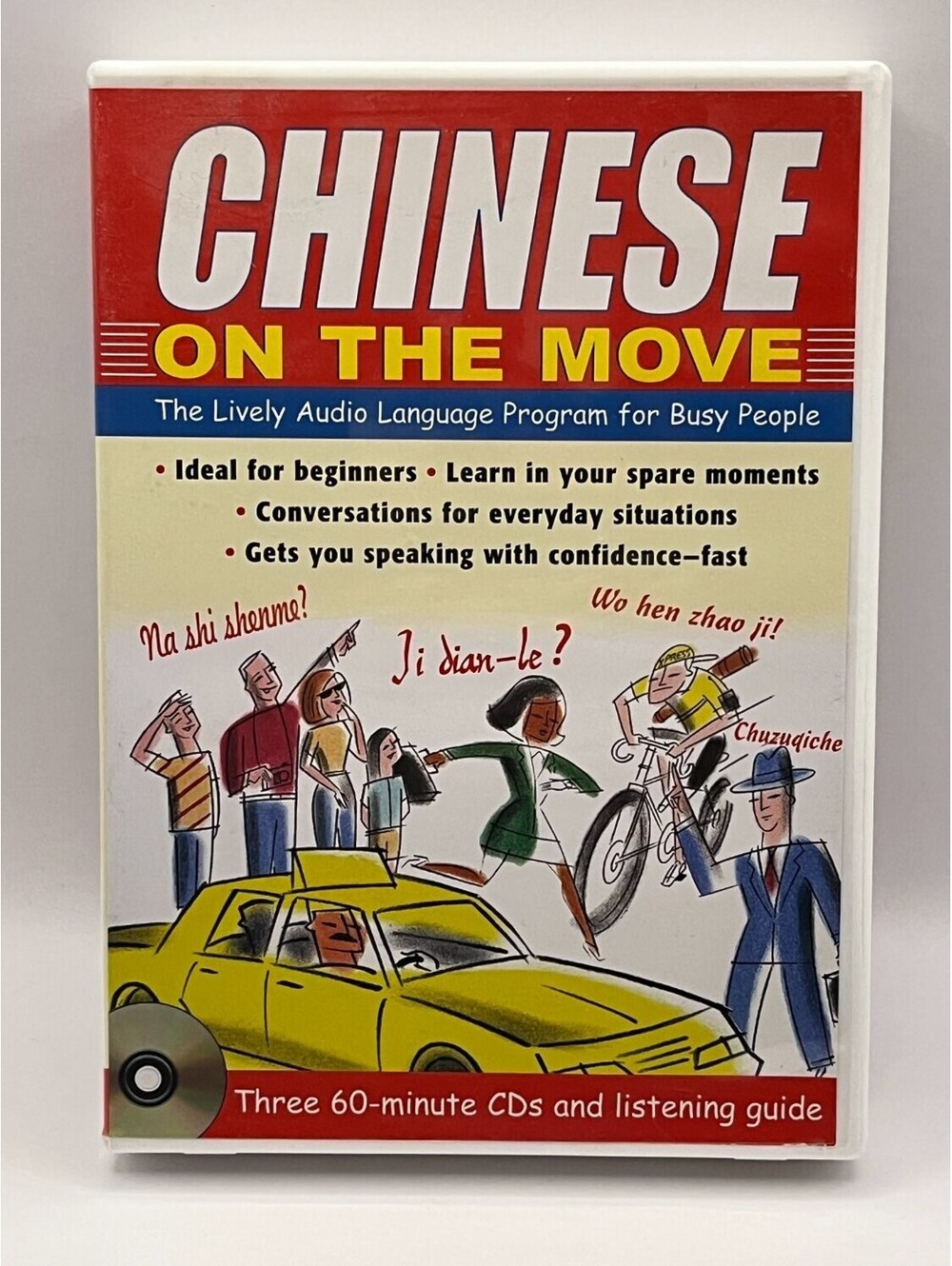 McGraw-Hill Chinese on the Move Audio CD Includes Listening Guide Clamshell Case